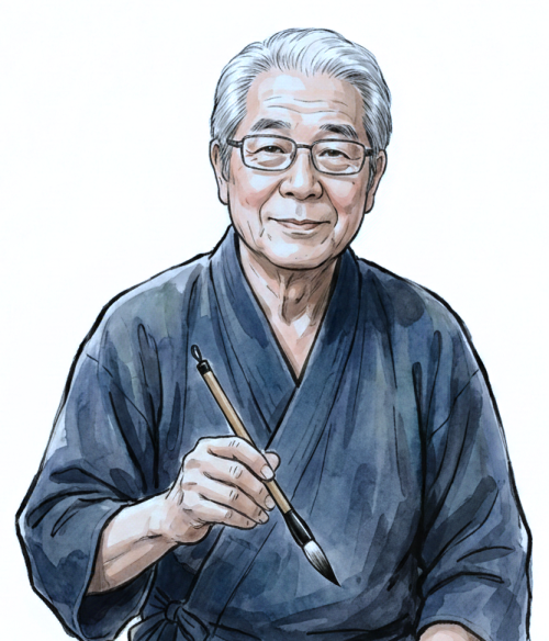 商売繁盛、七福神など縁起の良い絵を描く作者、枝川泰士です。